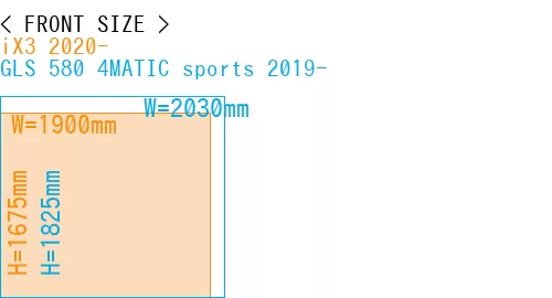 #iX3 2020- + GLS 580 4MATIC sports 2019-
